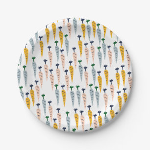 Plato De Papel Placas de papel de zanjas simples