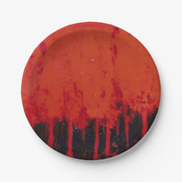 PLATO DE PAPEL PLACAS DE PAPEL DEL DÍA DE FIESTA