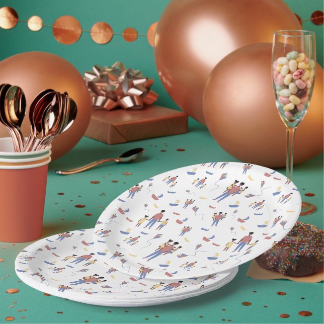 Plato De Papel Placas de papel del día del padre (Multi)