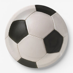 Plato De Papel Placas de papel del fiesta del balón de fútbol