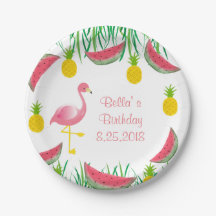 Placas de papel del flamenco