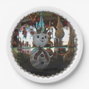 Plato De Papel ¡Placas de papel del navidad lindo!