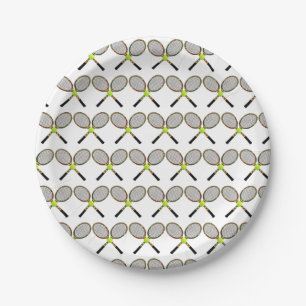Plato De Papel Placas de papel del tenis
