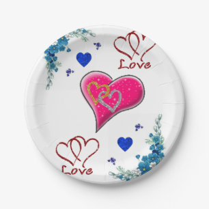 Plato De Papel Placas de papel Día de la Madre