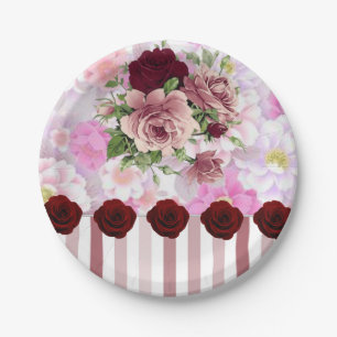 Plato De Papel Placas de papel Día de la Madre