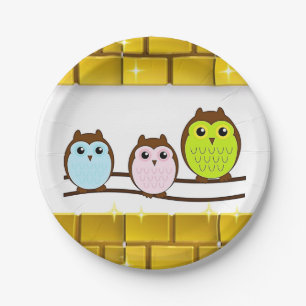 Plato De Papel Placas de papel Día de la Madre