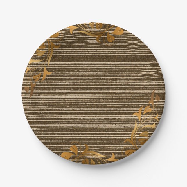 Plato De Papel Placas de papel Día de la Madre (Anverso)