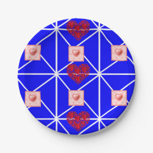 Plato De Papel Placas de papel Día de la Madre