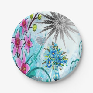 Plato De Papel Placas de papel Día de la Madre