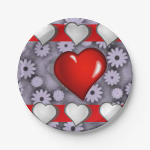 Plato De Papel Placas de papel Día de la Madre