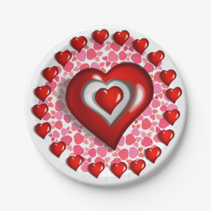 Plato De Papel Placas de papel Día de la Madre