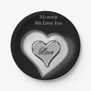 Plato De Papel Placas de papel Día de la Madre