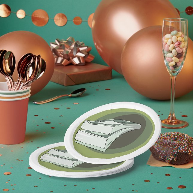 Plato De Papel Placas De Papel Dinero (Subido por el creador)