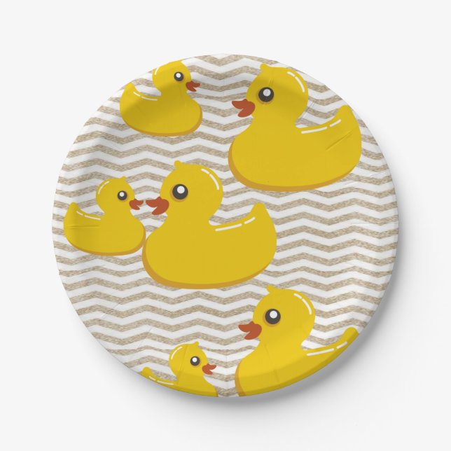 Plato De Papel Placas de papel Duck (Anverso)