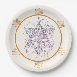 Plato De Papel Placas de papel elegantes