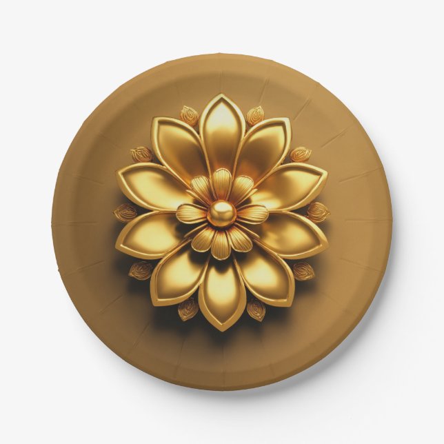 Plato De Papel Placas de papel elegantes para cada celebración (Anverso)