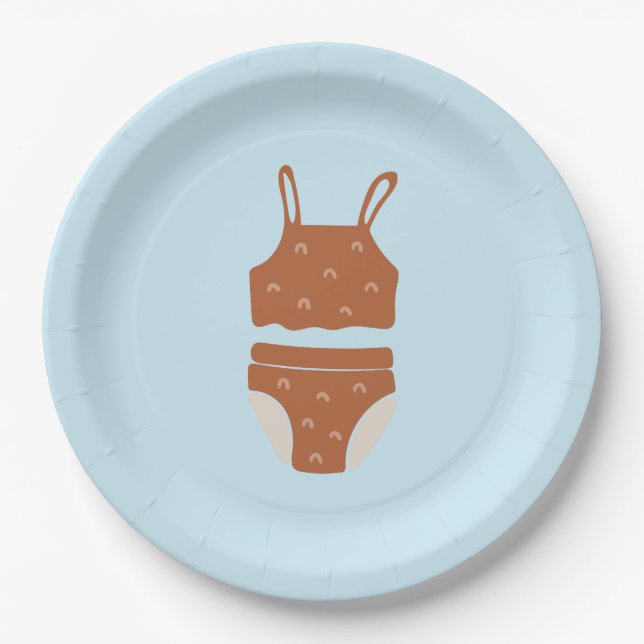 Plato De Papel Placas de papel Fiesta de grupo (Anverso)