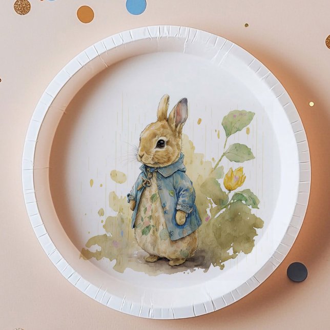 Plato De Papel Placas de papel fiesta de Peter Rabbit (Subido por el creador)