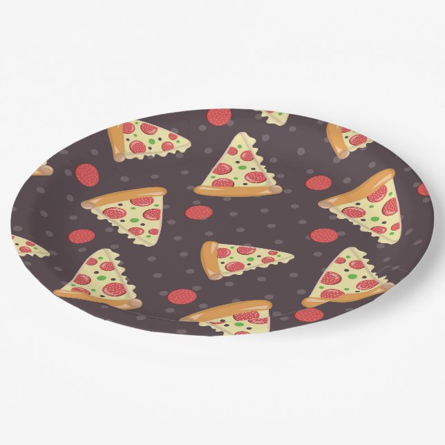 Plato De Papel Placas de papel Fiesta de pizza (Angular)