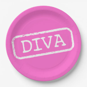 Plato De Papel Placas de papel Fiesta DIVA