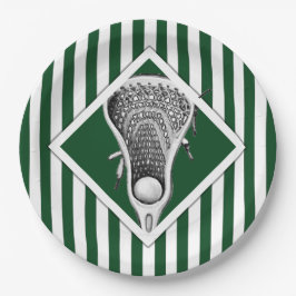 Plato De Papel Placas de papel Fiesta Lacrosse