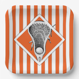 Plato De Papel Placas de papel Fiesta Lacrosse