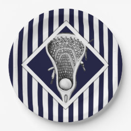 Plato De Papel Placas de papel Fiesta Lacrosse