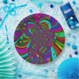 Plato De Papel Placas de papel Fiesta "Master Wizard Fantasy"