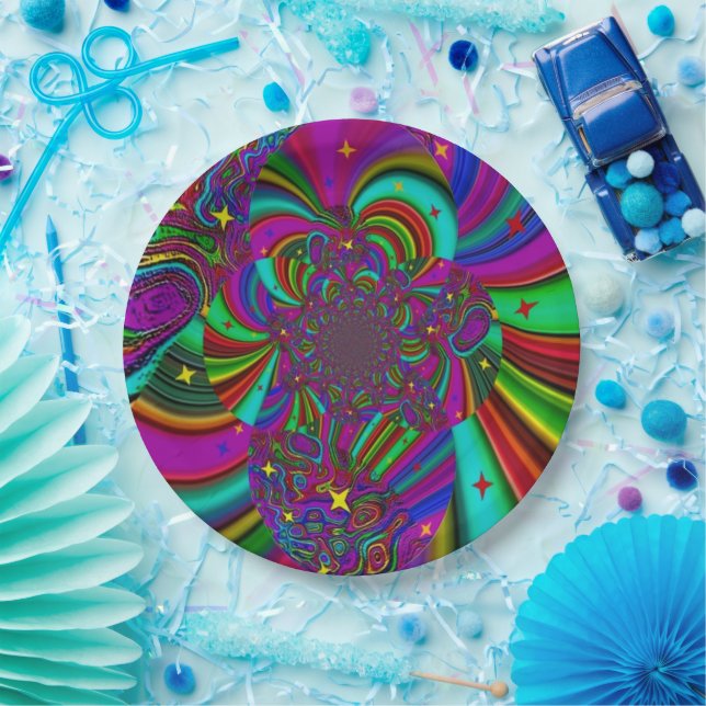 Plato De Papel Placas de papel Fiesta "Master Wizard Fantasy" (Fiesta)