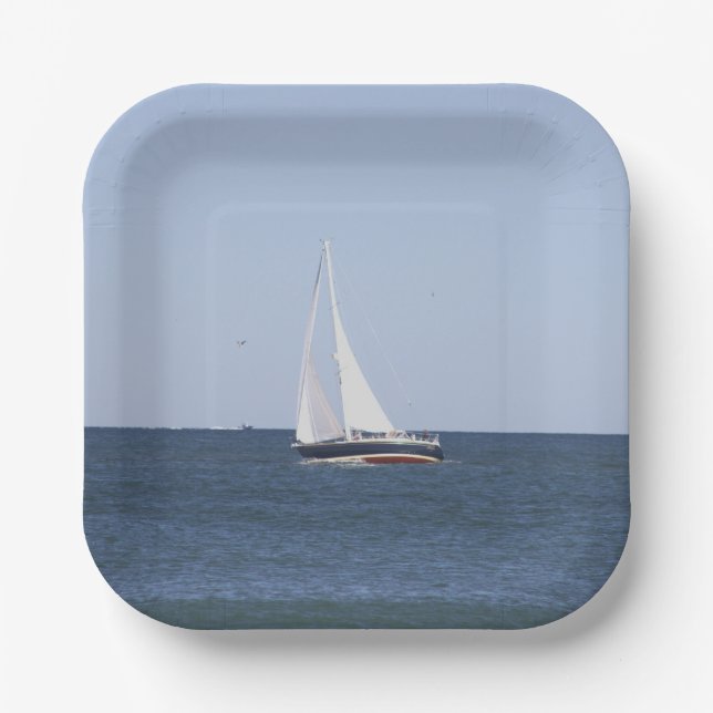 Plato De Papel Placas de papel fotográfico para veleros (Anverso)