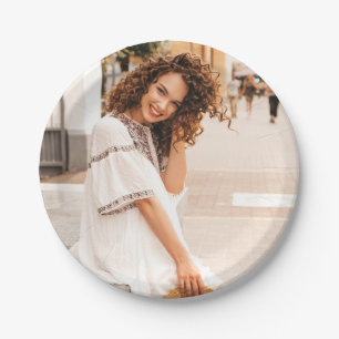 Plato De Papel Placas de papel fotográfico personalizadas
