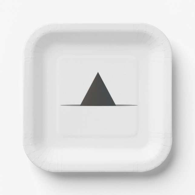 Plato De Papel Placas de papel Gorra para brujas (Anverso)