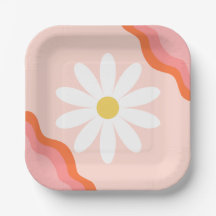 Placas de papel gruesas | Placas Fiestas Groovy