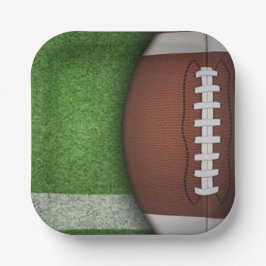 Plato De Papel Placas de papel impresas para el fútbol