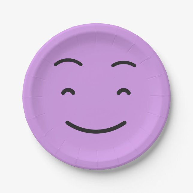 Plato De Papel Placas de papel liso 4/9 (Anverso)