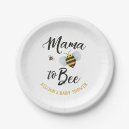 Plato De Papel Placas de papel Mama to BEE