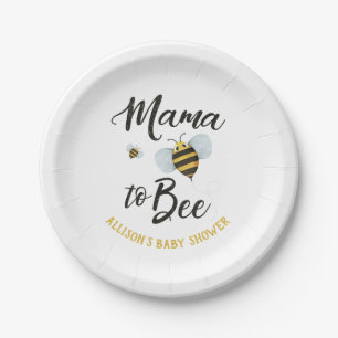 Plato De Papel Placas de papel Mama to BEE