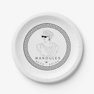 Plato De Papel Placas de papel Manoules