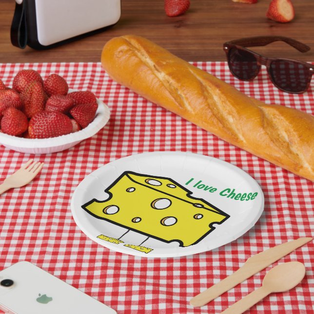 Plato De Papel Placas de papel, me encantan las placas de papel d (Picnic)