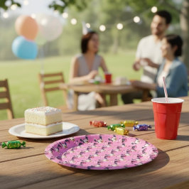 Plato De Papel Placas de papel mín.