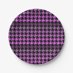 Plato De Papel Placas de papel morado para gallos