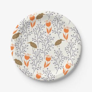 Plato De Papel Placas de papel natural para flotación de aves