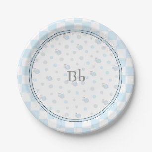 Plato De Papel Placas de papel "Nips and Snails"