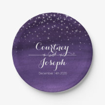 placas de papel nocturno estelar de color acuático