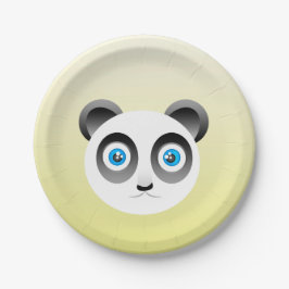 Plato De Papel Placas de papel Panda