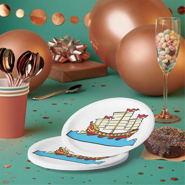 Plato De Papel Placas de papel para barcos de vela de China (Subido por el creador)