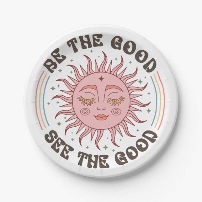 Plato De Papel Placas de papel para chicas adolescentes (Anverso)