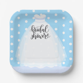 Plato De Papel Placas de papel para ducha de boda