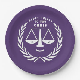 Plato De Papel Placas de papel para el partido de graduación de l