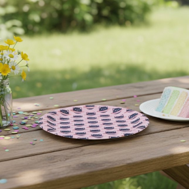 Plato De Papel Placas de papel para felinos planetarios (Subido por el creador)